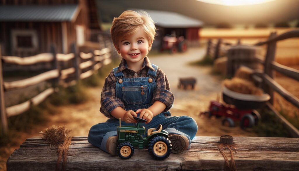 Dort traktor: Zemědělské radosti pro malé farmáře