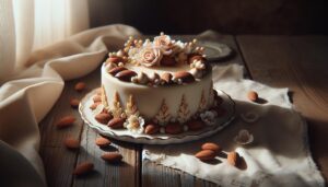 Recepty a články 1 Marcipánový dort: Mandlová elegance na talíři