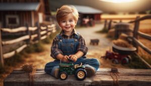 Dort traktor: Zemědělské radosti pro malé farmáře