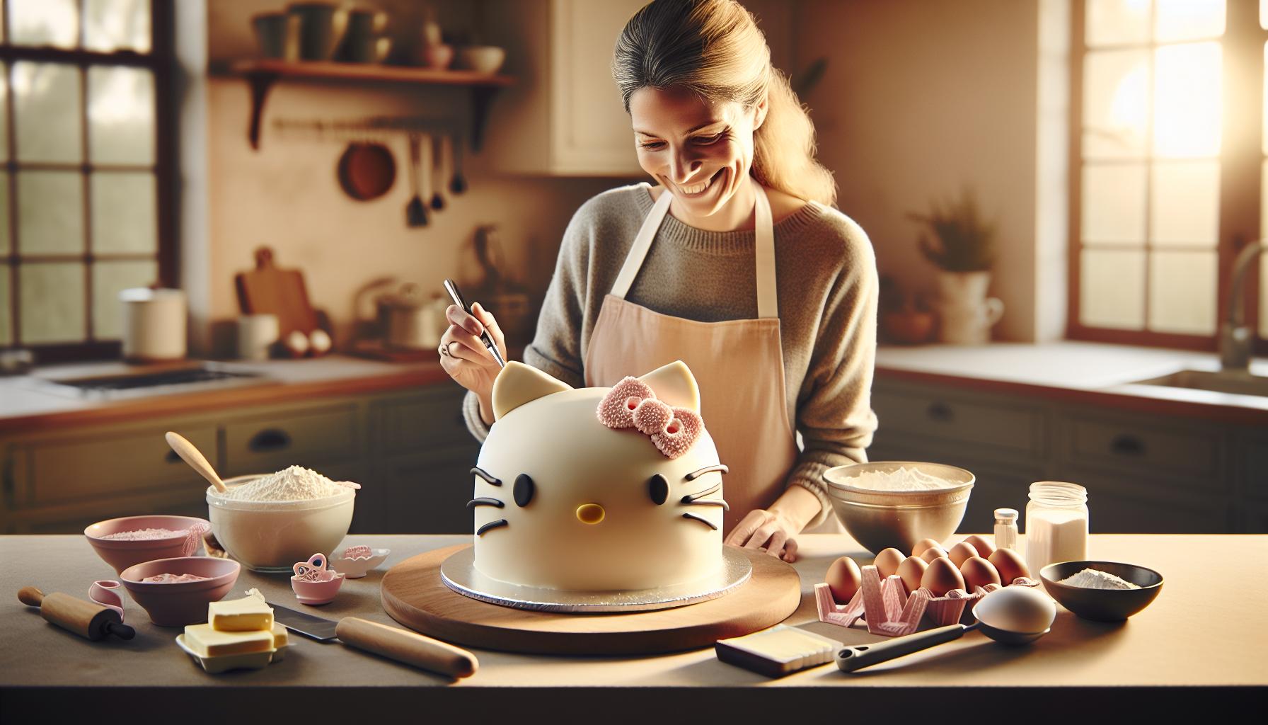 Dort Hello Kitty: Roztomilý recept, který děti milují 2 Jaký základní recept použít pro Hello Kitty dort