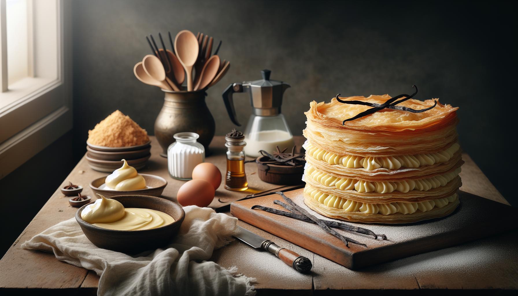 Klíčové ingredience pro dokonalý Napoleon dort